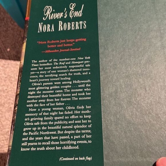 🔥3-$10🔥 Nora Roberts Rivers End - Picture 4 of 4